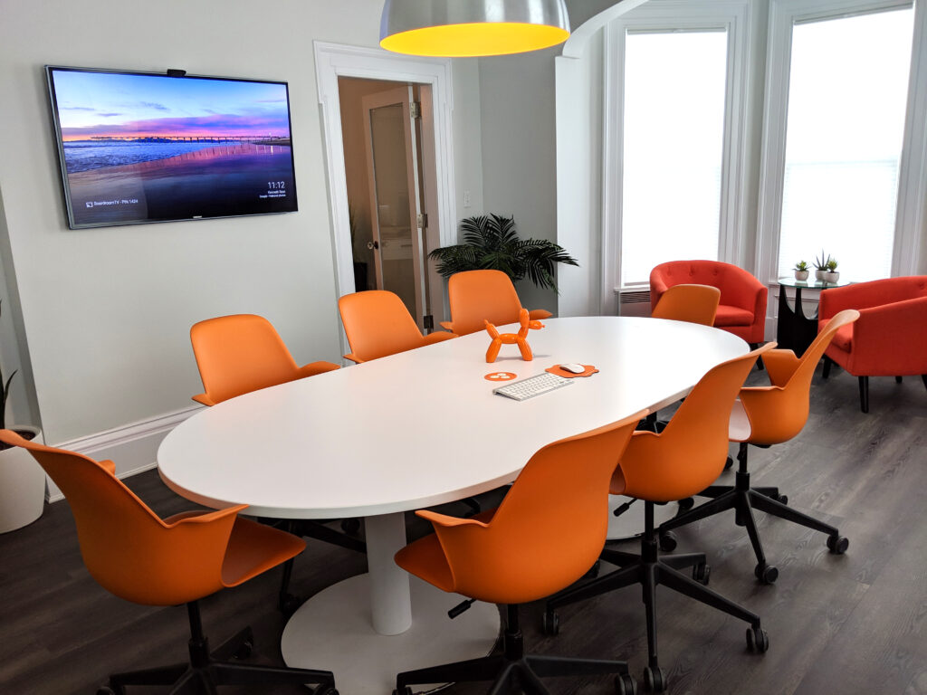 OrangeSprocket board room